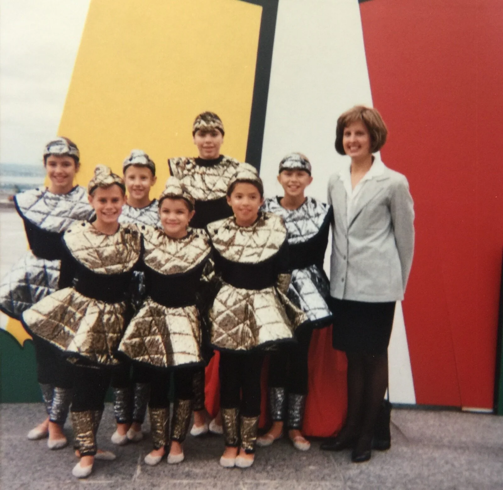 Photo d’archives historiques du club Questo gymnastique rythmique Montréal