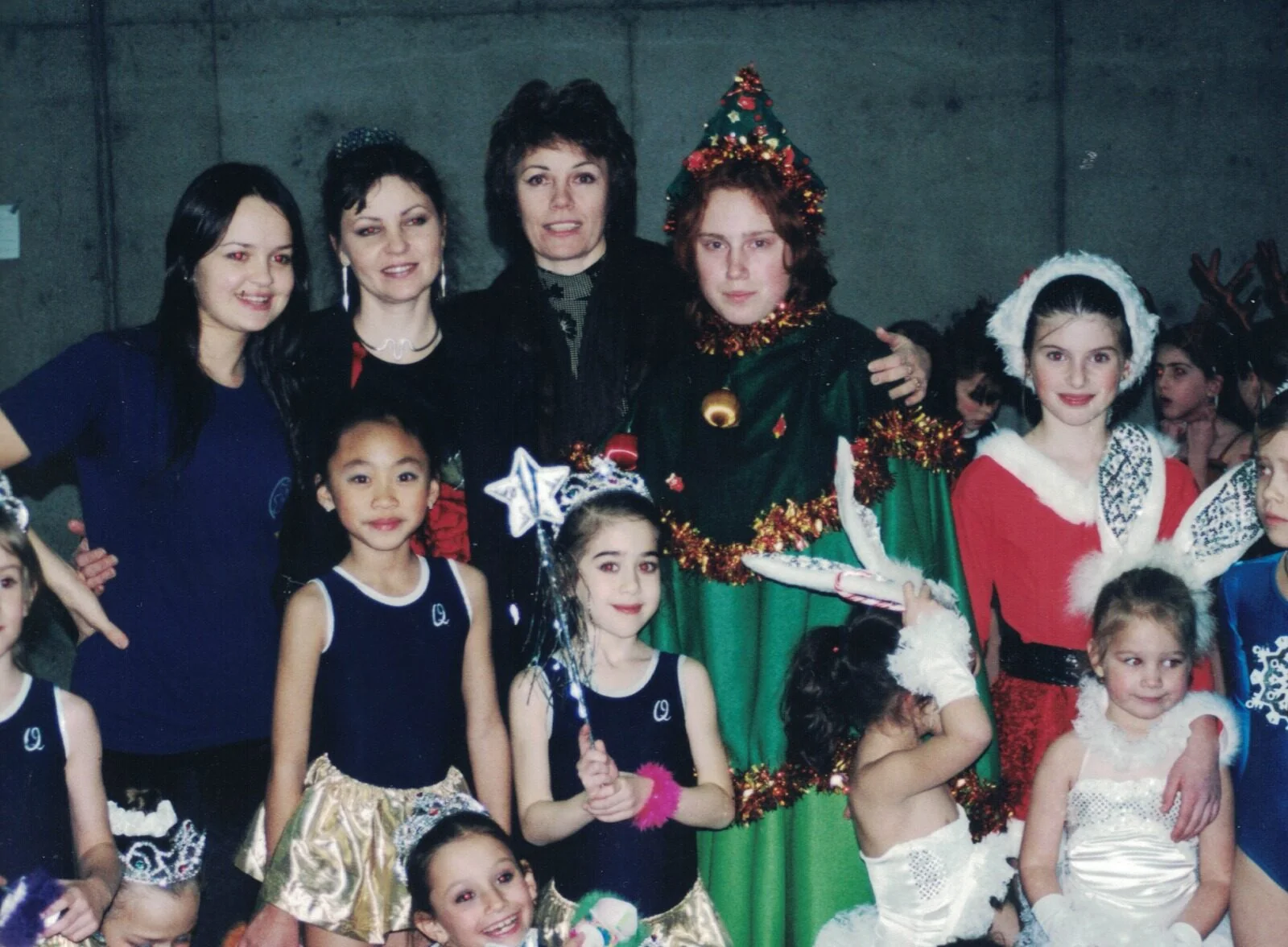 Photo d’archives historiques du club Questo gymnastique rythmique Montréal
