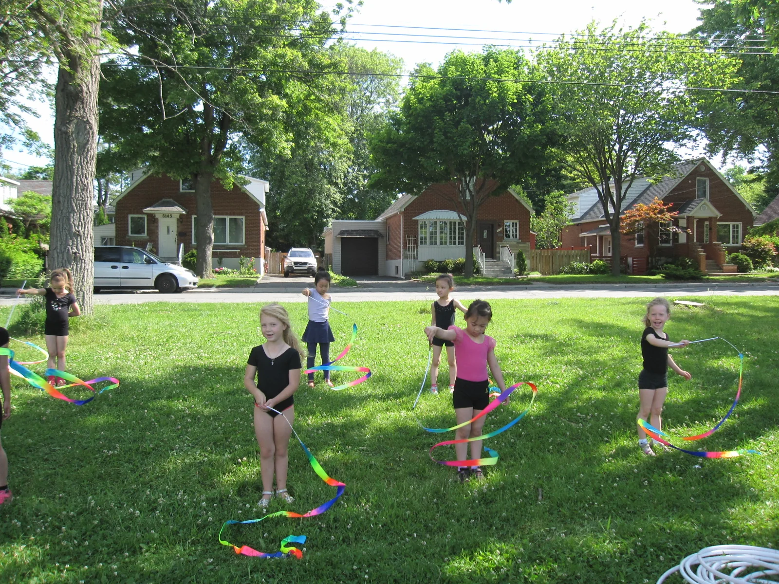 Camp d’été de gymnastique rythmique Questo à NDG, Montréal