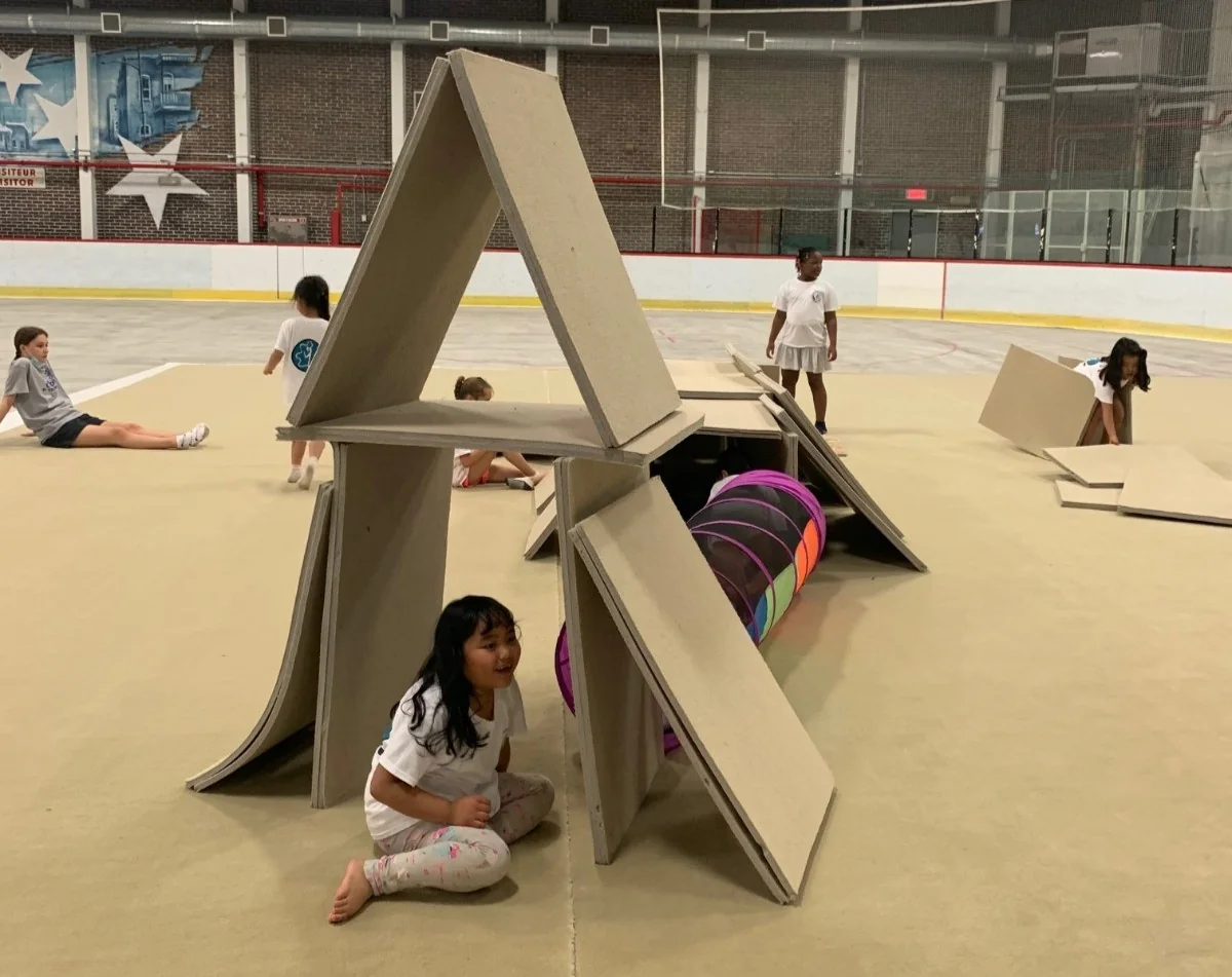 Camp d’été de gymnastique rythmique Questo à NDG, Montréal